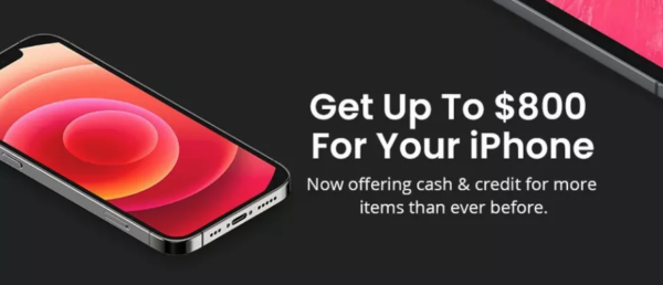 receive up to $800 on your old iPhone at Game Stop