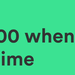 Get $100 when you join chime